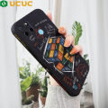 UCUC for Realme C21Y C25Y Back Cover Rubik's cube Soft Thin Liquid Silicone Phone Case. 