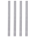 8Pcs 10mm Clear Round Acrylic Bar PMMA Extruded Rod 12 Inch Length. 