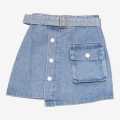 Denim Jeans Skirts For Baby Girls. 