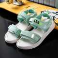 Open Toe Flat Casual Summer Walking Sandal For Women 6692-2 Green. 