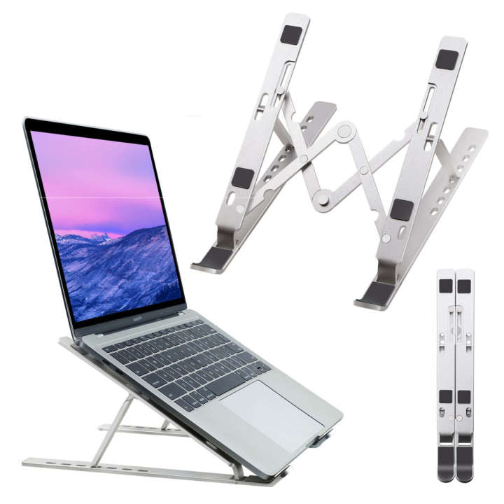 Aluminum%20Alloy%20Metal%20Adjustable%20Laptop%20Stand%20for%2010%20to%2017%20Inches%20MacBook/Laptops/Tab%20-%20Image%203