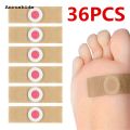 Anrushide 36Pcs Foot Corn Removal Plaster with Hole Warts Thorn Patch Feet New Callus Remove Soften Skin Cutin Sticker Cure Toe Protector. 