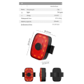 Bicycle Rear Light Bike Tail Light USB Rechargeable Road Saddle Seatpost LED Warning Cycling Lamp. 