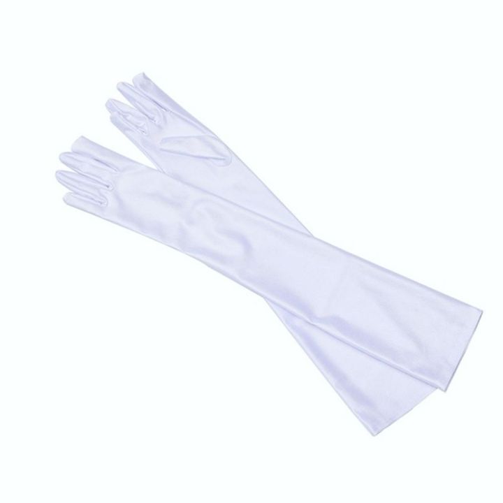 Elbow Accessories Performance Sunscreen Satin Parties Driving Gloves Prom Gloves Long Gloves Finger glove