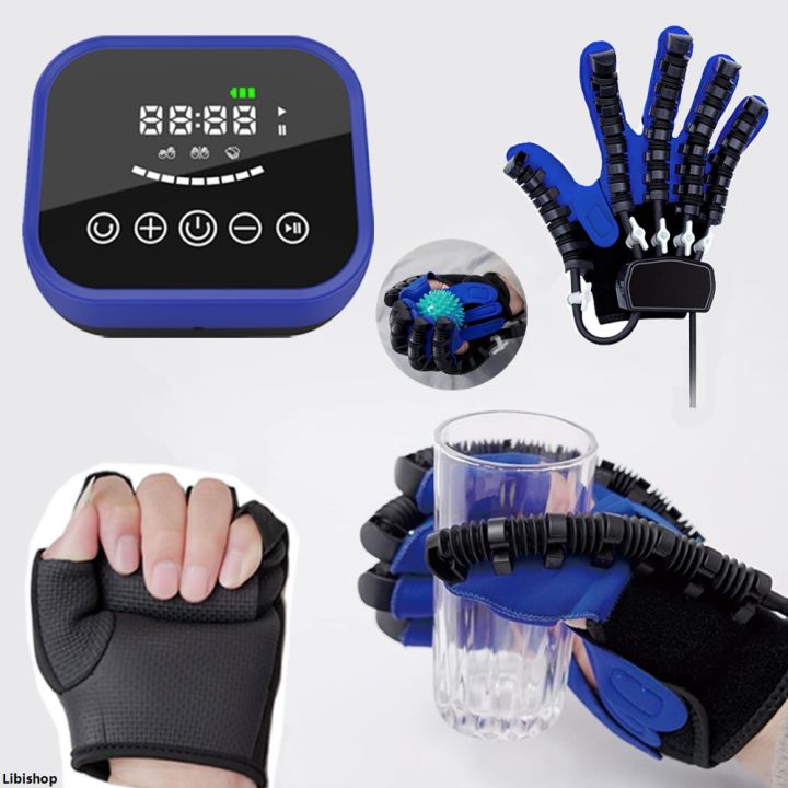 LibishopLuxury Intelligent Massage Gloves Stroke Hemiplegia ...