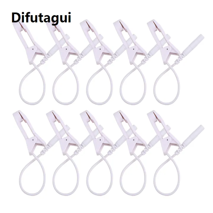 Difutagui%20High%20Quality%20Ear%20Clip%20Electrode%20Wire%20Digital%20TENS%20Massager%20Electrode%20Lead%20Connecting%20Cables%20with%20Ear%20Clips%20Sleeping%20Massager%20Wires%20-%20Image%206