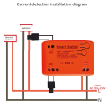 Tuya Smart 85-250V WiFi 2 Channel Clamp with Current/Voltage/Energy Monitoring 80A Smart Energy Meter for. 