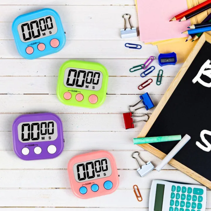 Small Size Magnetic Back Digital Timer Minute Second Count Up Classroom ...