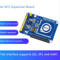 Waveshare NFC Expansion Board for Raspberry Pi PN532/RFID 13.56MHz Near Field Communication Module Access Control Card Reader. 