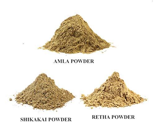 Pack Of Amala , Sikakai And Rittha All Powder 100gm ( All mix ) | Daraz ...