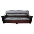 Sunrise Furniture 5-Seater Wooden Office Sofa Set - Coffee. 