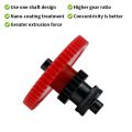 Extruder Gear Compatible with ELEGOO Neptune 4 /Pro/Plus/Max Hardened Steel Dual Gear Kit One Shaft Design Precision Bearings Upgraded 3D Printer Parts. 