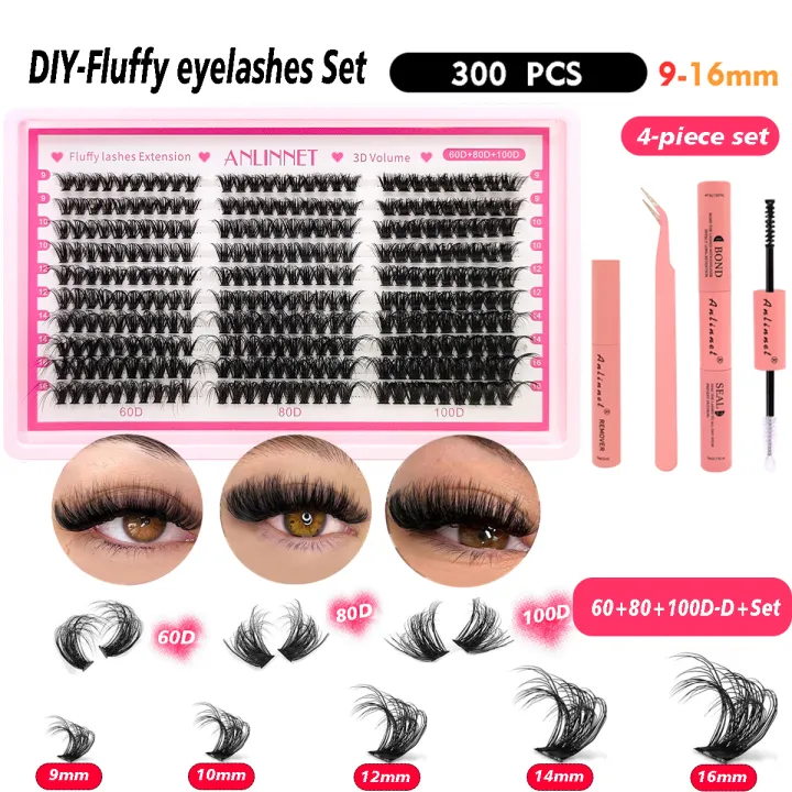 Cosmetic%20Eyelash%20Volume%20Lashes%20Single%20Root%20300%20ANLINNET%20PIECES%20EYELASH%20TUFTS%20EYELASH%20KIT%20FLUFFY%20HYBRID%20TRAY%20FAUX%20MINK%20EXTENSION%20-%20Image%206