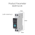 TUYA ZigBee Smart Circuit Breaker with Metering 1P 40A for Smart Home. 