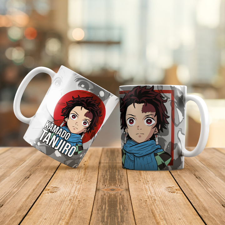 Kamado Tanjiro Demon Slayer Anime Printed Cup For Gift & Decoration