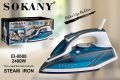 Sokany EL-8888 Steam Iron Steam Spray Control Iron 2400W. 
