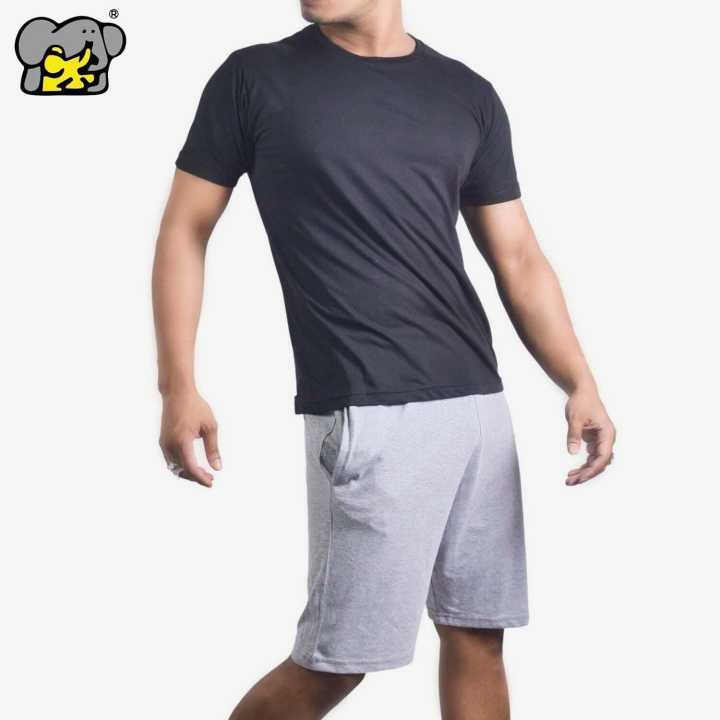 SHANGRI-LA Combo Of 100% Cotton T-Shirt And Shorts For Men - Fashion | T-Shirts For Men | Men's Wear | Printed T-Shirts | Shorts |