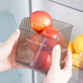 3Pcs Refrigerator Drawer Plastic Clear Fridge Organizer Rack Holder Kitchen Fruit Food Storage Box Kitchen Replacement Parts. 