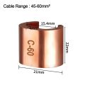 Aluminum Cable Clamp C Type Copper Wire Clip Copper Copper C-shaped Clamp Copper Wire Connector Wire. 