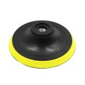 A pair of Polishing pads. 