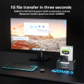 Acasis Dual-Bay 3.5" HDD Enclosure | Offline Cloning & 48TB Storage | U-S-B3.0 5Gbps | Independent Dual-Drive Management | Tool-Free Design | Model HDD Base. 