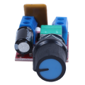 6X Mini DC Motor PWM Speed Controller 3V 6V 12V 24V 35VDC 90W 5A DC Motor Speed Control Switch LED Dimmer. 