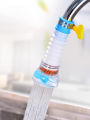 360 Adjustable Flexible Kitchen Faucet Tap Water Filter Faucet With Clip. 