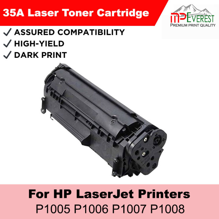 MP 35A Compatible Laser Toner Cartridge | For HP P1005 Printer | Excellent Quality
