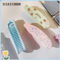 DISICHEN Luxury Cute Cartoon Folding Hair Comb for Kids Girl's Kawaii Mini Portable Outside Pocket Hairbrush Bangs Combs Fine-toothed Comb. 
