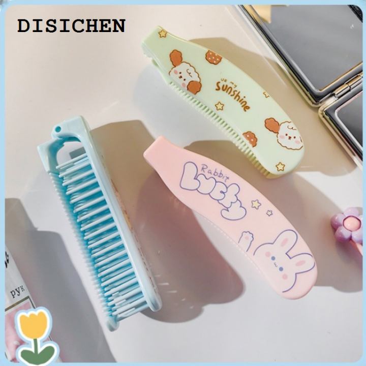 DISICHEN%20Luxury%20Cute%20Cartoon%20Folding%20Hair%20Comb%20for%20Kids%20Girl's%20Kawaii%20Mini%20Portable%20Outside%20Pocket%20Hairbrush%20Bangs%20Combs%20Fine-toothed%20Comb%20-%20Image%205
