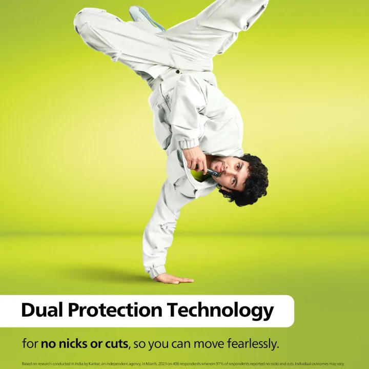 Philips%20OneBlade%20Hybrid%20Trimmer%20And%20Shaver%20QP1424/10%20With%20Dual%20Protection%20Technology%20For%20No%20Nicks%20&%20Cuts%20-%20Image%205