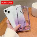 lthmy for VIVO S1 Pro Phone Case Glitter Bling Flower butterfly Soft Protective Back Cover. 