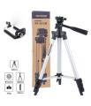 Weifeng Wf 3110 Telescoping Camera Tripod With Phone Holder. 