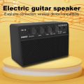 Sirendeshao Guitar Portable Amp Bluetooth Electric Guitar Bass Mini Amplifier Sales promotion Universal Interface Professional Guitar Amp for Daily Practice. 