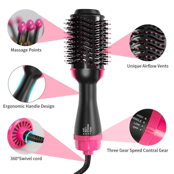4-In-1%20Volumizer%20One%20Step%20Hair%20Dryer%20&%20Straightening%20Hot%20Air%20Brush%20%E2%80%93%20Hair%20Drying,%20Smoothing,%20Straightening%20&%20Volume%20Styling%20Tool%20for%20Curly,%20Wavy%20&%20All%20Hair%20Types%20-%20Image%204