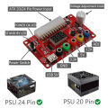 3a voltage adjustable v10.8v1.812v3.3 knob adjustable power supply ATX breakout board DJ voltage support v5v output max output. 