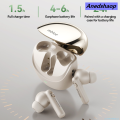 NEW Anedshaop Original MEIZU mblue AR09 Earphones Wireless Bluetooth 5.4 Earbuds ANC Noise Reduction HiFI Stereo Headphone 300mAh Long Standby. 