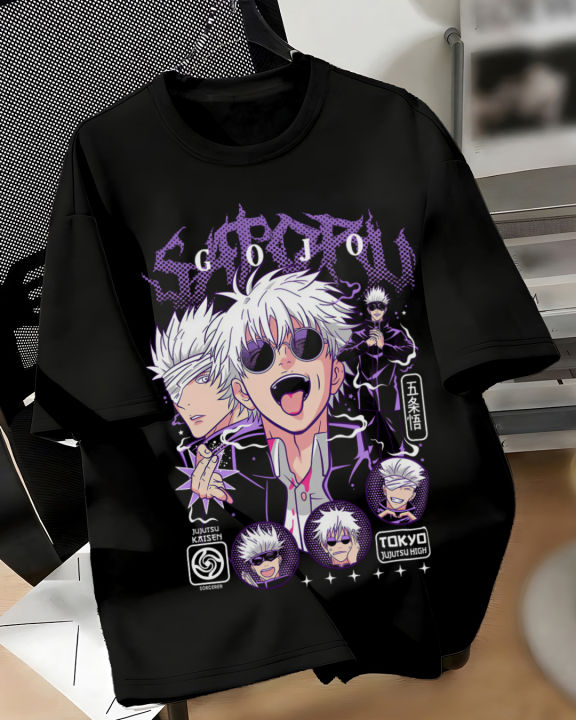 Unisex%20Satoru%20Gojo%20(Tokyo%20Jujutsu%20High)%20Print%20T-Shirt%20%7C%20Premium%20Chinese%20Terry%20Fabric%20%7C%20Drop%20Shoulder%20Anime%20Streetwear%20For%20Men%20And%20Women%20-%20Image%202