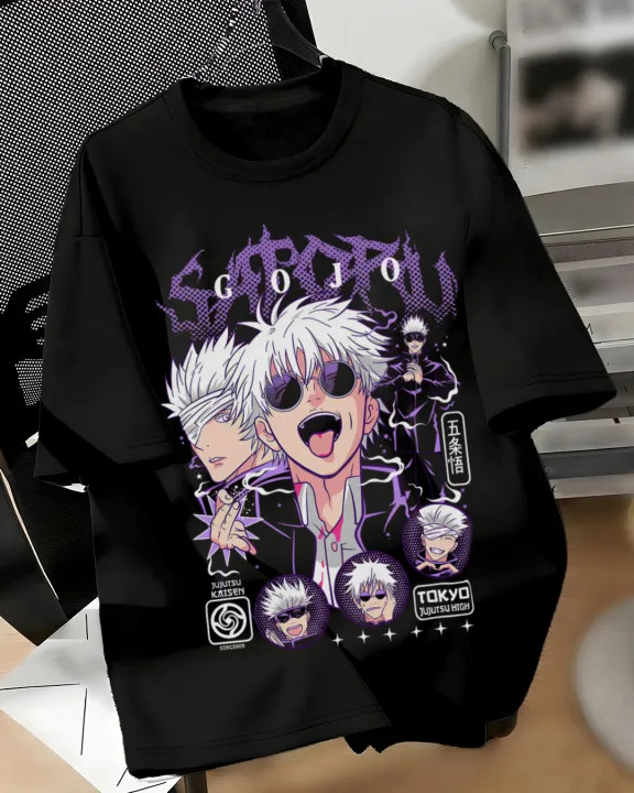 Unisex%20Satoru%20Gojo%20(Tokyo%20Jujutsu%20High)%20Print%20T-Shirt%20%7C%20Premium%20Chinese%20Terry%20Fabric%20%7C%20Drop%20Shoulder%20Anime%20Streetwear%20For%20Men%20And%20Women%20-%20Image%202