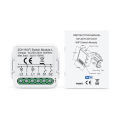 No Neutral Required Tuyasmart 2 Gang Mini Switch Module. 