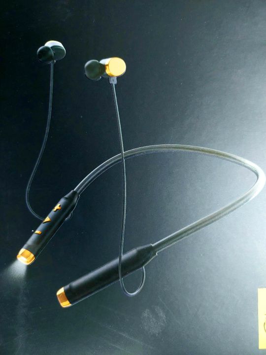 Gold Dream Wireless Neckband Bluetooth Earphone X3 Hanging Headphone Good Sound & Bass 50 Hour Music Time