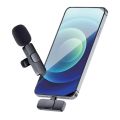 K8 Wireless Collar Mic Android & Type C Supported Wireless Microphone. 