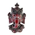 Ganesh Mask | Ganesh Hanging Mask (Height 16.5cm X Length 9.5cm). 