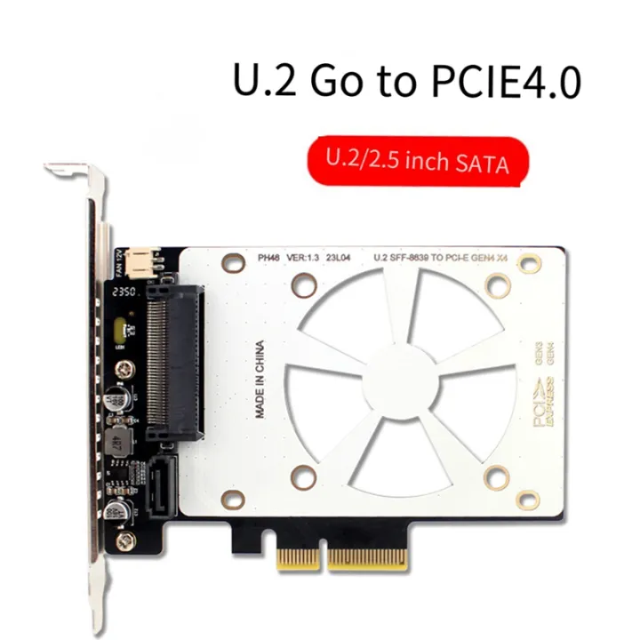 U.2%20SSD%20to%20PCIE4.0%20Riser%20Card%20PCI%20Express%204.0%20X4%20X8%20X16%20SFF-8639%20Expansion%20Card%20As%20Shown%20PCB%20for%20Windows8/10/Linux%20-%20Image%208