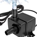 Mini Water Fountain Submersible Pump 18 Wt Small Submersible Pump with 1 year warrenty for DIY Crafts Min Vertical Fountain and Aquarium/Fish Tank. 
