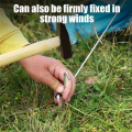 ARELENE 10PCS Tent Stakes Pegs with Hooks, Camping Tent Stakes for Outdoor Travel,Ground Stakes for Outdoor Camping. 