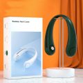 Neck Fan Portable Hands-Free Bladeless Neck Cooler Headphone Design Neck Air Conditioner. 
