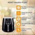 Kent Hot 1350 Watt Digital Air Fryer with Rapid Air Technology 7.2 liters  (Black). 