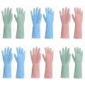 Long Sleeve Latex Kitchen Wash Dish-washing Gloves. 
