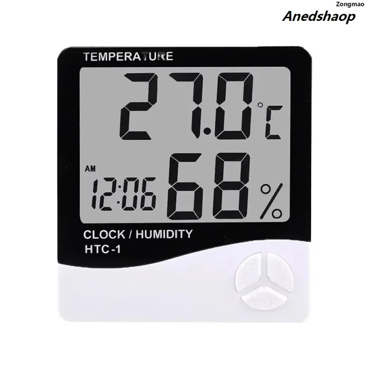 Zongmao%E3%80%902025%20Version%E3%80%91%203%20in%201%20Temperature%20Sensor%20Thermometer%20At%20Home%20Hygrometer%20Clock%203.7%20Luxury%20Inch%20Digital%20Wire%20Indoor%20Moisture%20Meter%20Tools%20Wether%20Station%20-%20Image%207